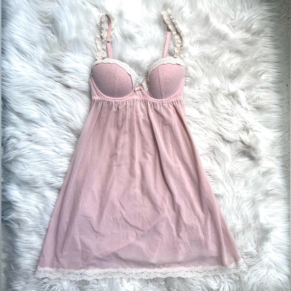 Pink OYSHO baby doll Lingerie | mini | light pink | very good condition like new